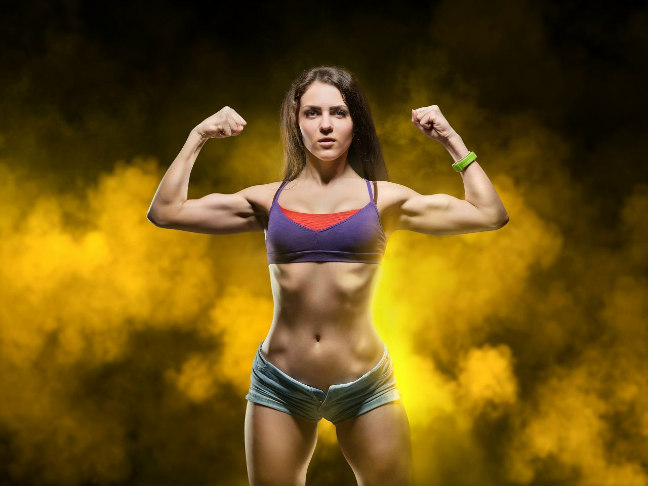 Athletic girls in Cuiaba